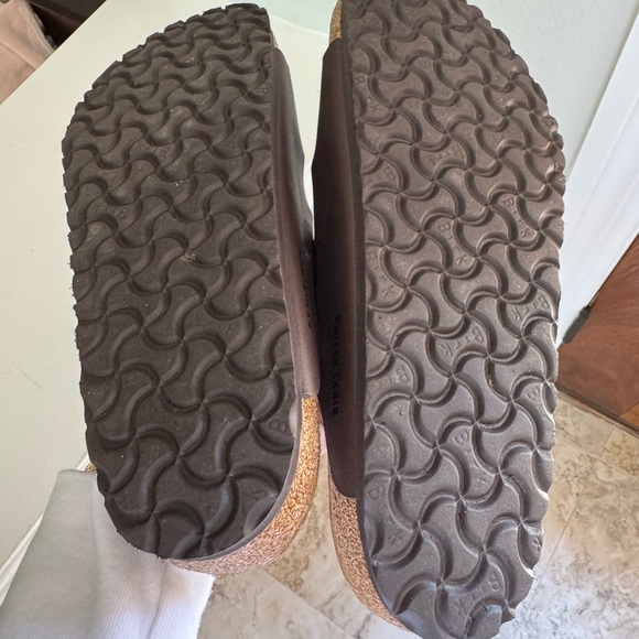 Birkenstock Men's Brown Sandals 43 size 10 - Picture 4 of 6